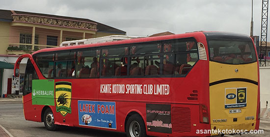 Asante Kotoko players