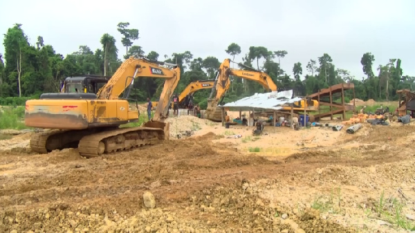 Residents accused influential individuals of being complicit in the illegal mining activities