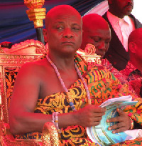 Togbe Afede, a chief in the Volta Region