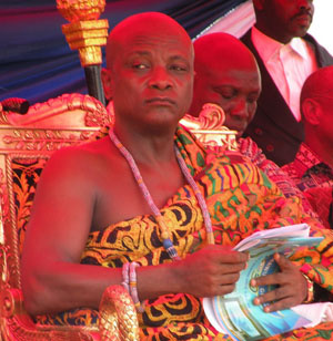 Togbe Afede, a chief in the Volta Region