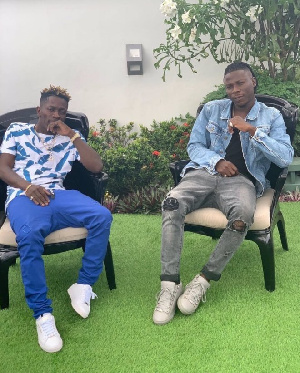 Dancehall artistes, Shatta Wale and Stonebwoy