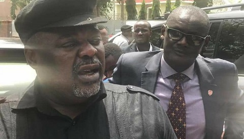 The Police want to know if Koku Anyidoho has some hidden weapons in his home