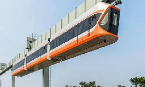 The possibility of a sky train for Accra and across the country was announced by Joe Gartey