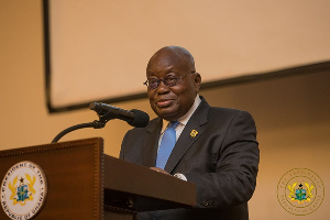 Nana Addo Dankwa Akufo-Addo is the President of Ghana