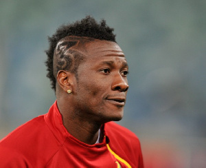 Black Stars striker , Asamoah Gyan