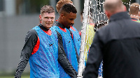 Patrick Joosten and his FC Utrecht teammates