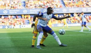 Real Zaragoza striker, Rapahel Dwamena