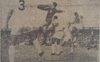 Edson Arantes do Nascimento ‘Pele’ in action against Hearts in 1969