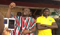 Hajj Board Chairman Alhaji Tanko (L)