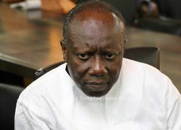 Finance Minister, Ken Ofori-Atta