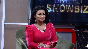 Nana Ama McBrown is the host of United Showbiz