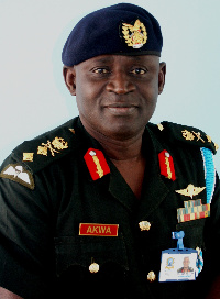 Major Gen. Obed Boamah Akwa, Chief of Army Staff of the Ghana Armed Forces