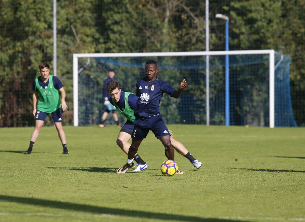 Yaw Yeboah has featured in only four games for Real Oviedo