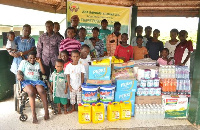 A photo of the beneficiaries