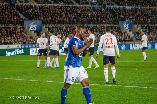 Abdul Majeed Waris has scored in his first two goals for Strasbourg