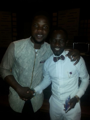 Don Itchi with Okyeame Kwame