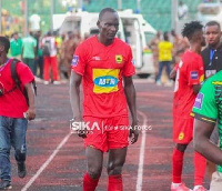 Abege is yet to score for Kotoko since joining in July this year