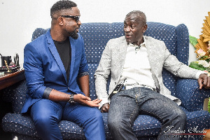 Sarkodie and Kofi Amoabeng