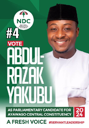 Ayawaso Central NDC Abdul Razak Yakubu 