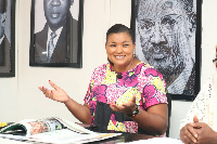 Gabriella Tetteh speaks for the NDC