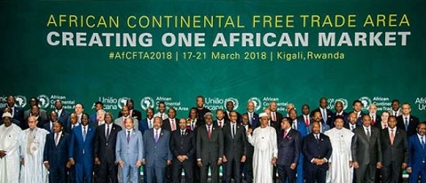 The agreement was signed in Kigali, Rwanda among 44 African Union member states