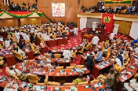 The parliament house of Ghana