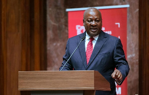 Former president, John Dramani Mahama