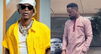 Dancehall singer Shatta Wale and rapper Sarkodie