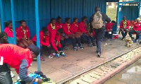 Ghana's Female Hockey Team