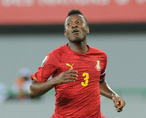 Legendary Ghanaian striker Asamoah Gyan