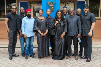 Adjetey Annan, Jackie Appiah, Majid Michel and 'Things We Do For Love' cast