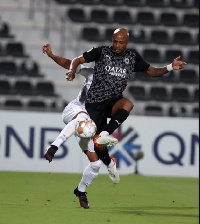 Andre Dede Ayew in action