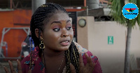 Ghanaian female singer, Naana Blu in an interview with GhanaWebTV