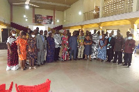 A group of stakeholders that participated in the exercise