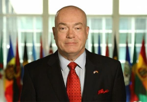 US Ambassador to Ghana, Robert P. Jackson