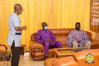 Prof. Abass Braima, paid a courtesy call on the Northern Regional Minister