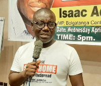 Isaac Adongo, Member of Parliament for Bolga Central