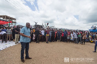 Mahama was addressing the chiefs and people of Amanten in the Atebubu Amanten constituency