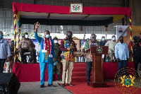 President Nana Addo Dankwa Akufo-Addo at the commissioning