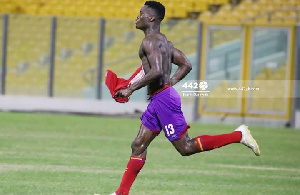 Hearts striker, Kwadjo Obeng Jnr.