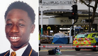 Baptista Adjei died Thursday in the London Borough of Newham after he was stabbed