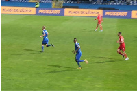 Joseph Amoah (middle) in action for his club