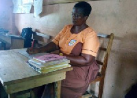 Madam Anna, the class 4 pupil