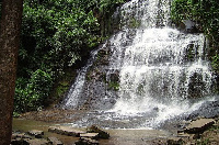 The Kintampo Waterfalls was closed down for renovation in 2017