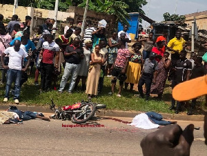 Asokwa Tipper Truck Accident