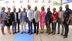 Staff of FBNBank Ghana in a group photo