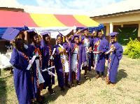 Students of Ajumako Girls