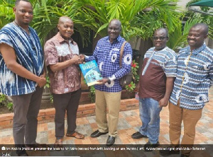 Stephen AyesuNtim with some Old NAVASCANS Union members