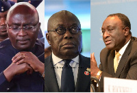 Mahamudu Bawumia, Nana Addo Dankwa Akufo-Addo and Alan Kyerematen