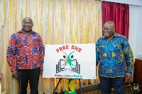 President Nana Akufo-Addo  and Vice President Bawumia